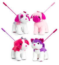 25CM GLITTER GEMS DOG ON LEAD