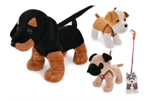 Dogs lead toy - on,